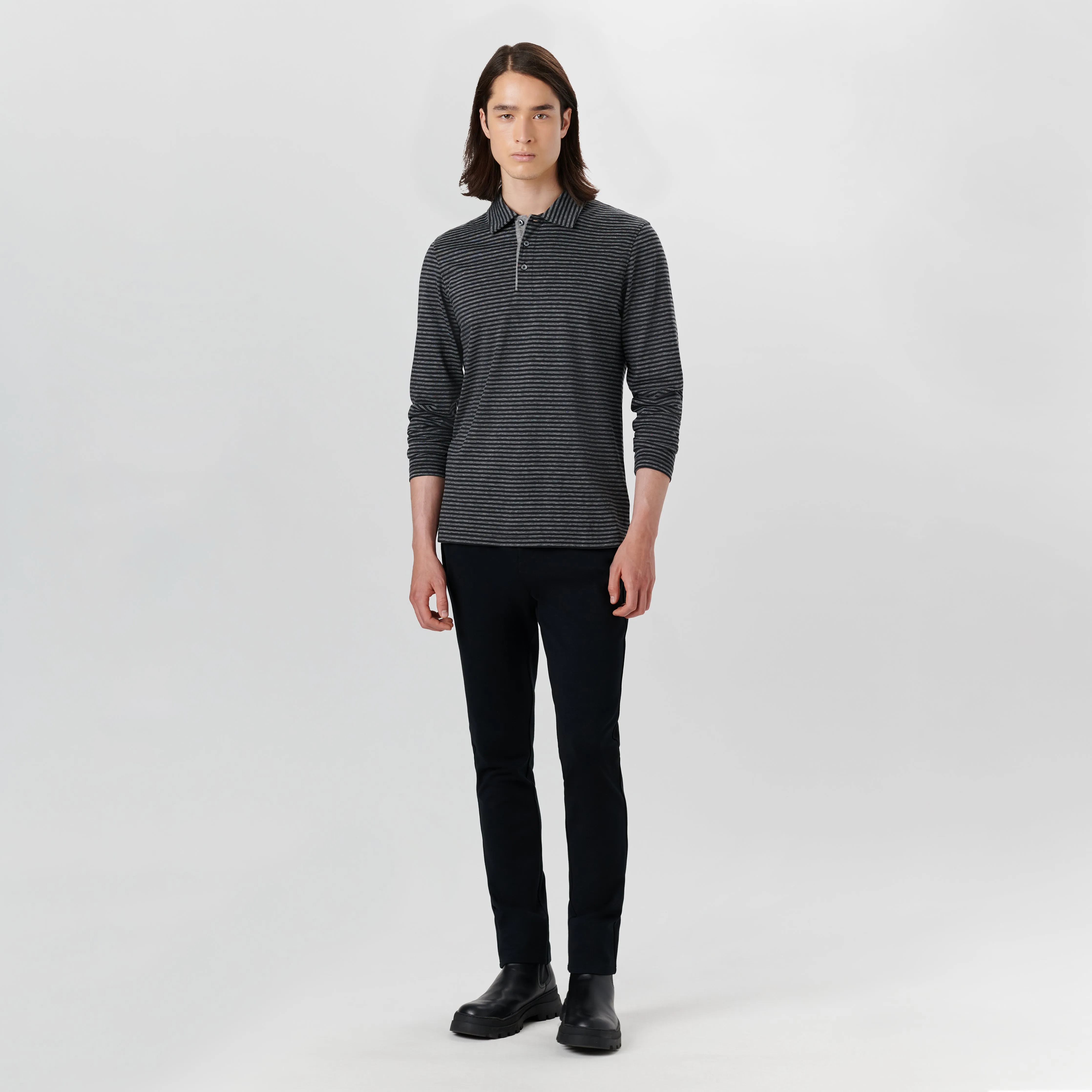 Long Sleeve Polo