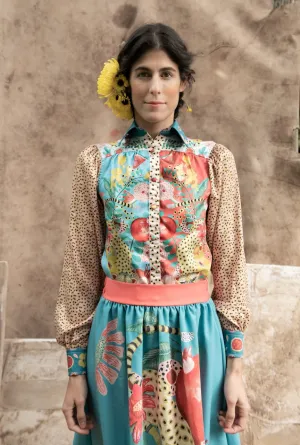 Long Sleeve Printed Shirt