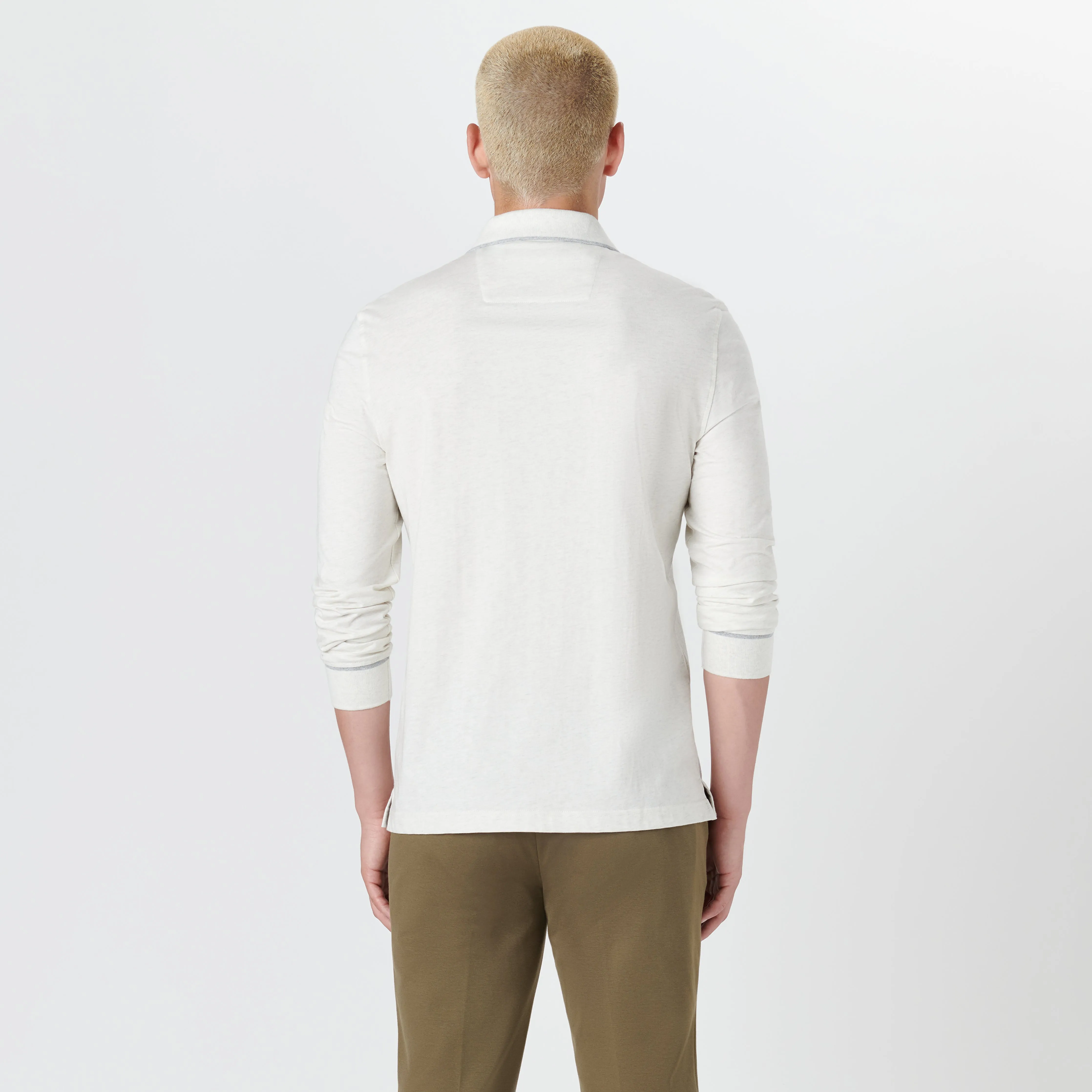 Long Sleeve Quarter Zip Polo