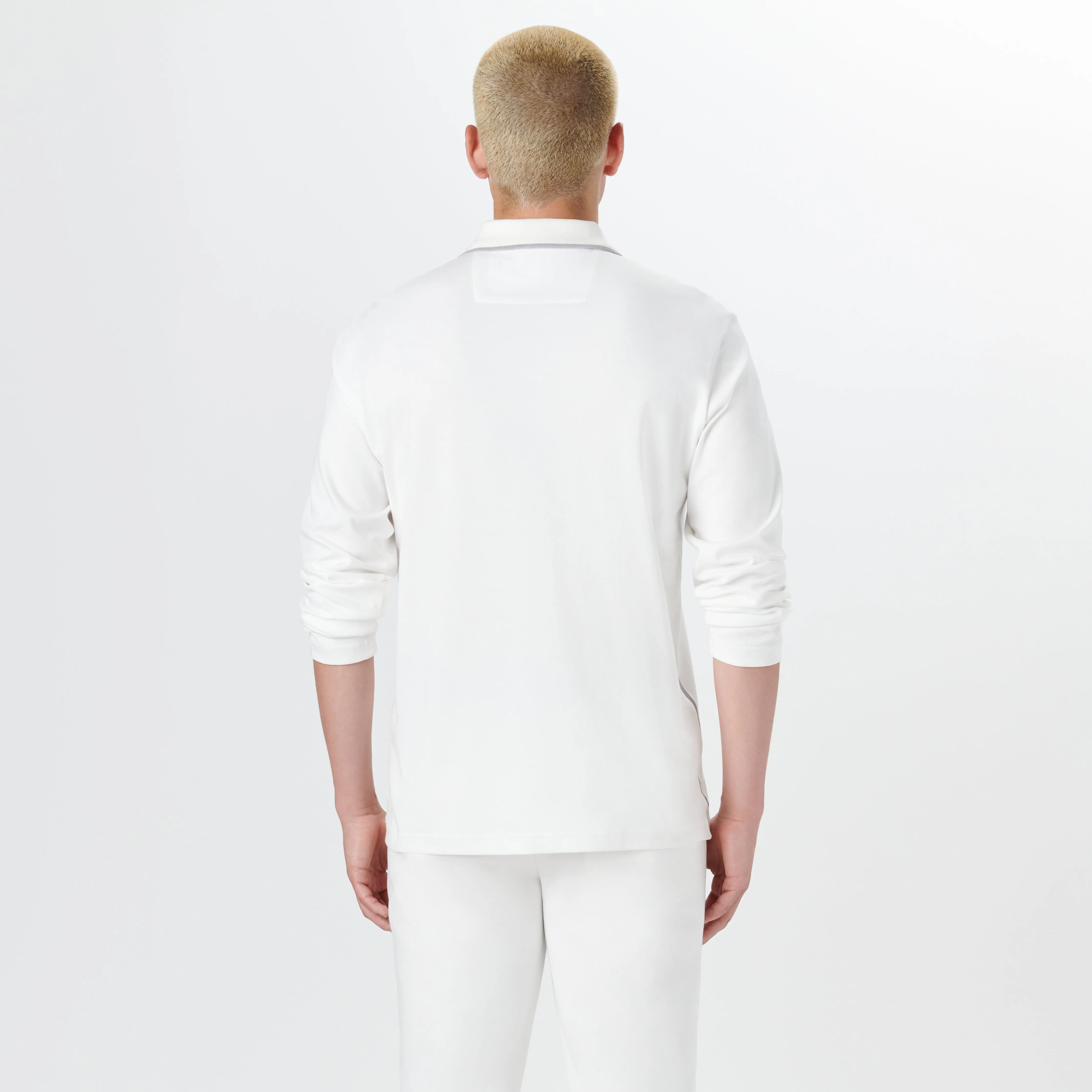 Long Sleeve Quarter Zip Polo