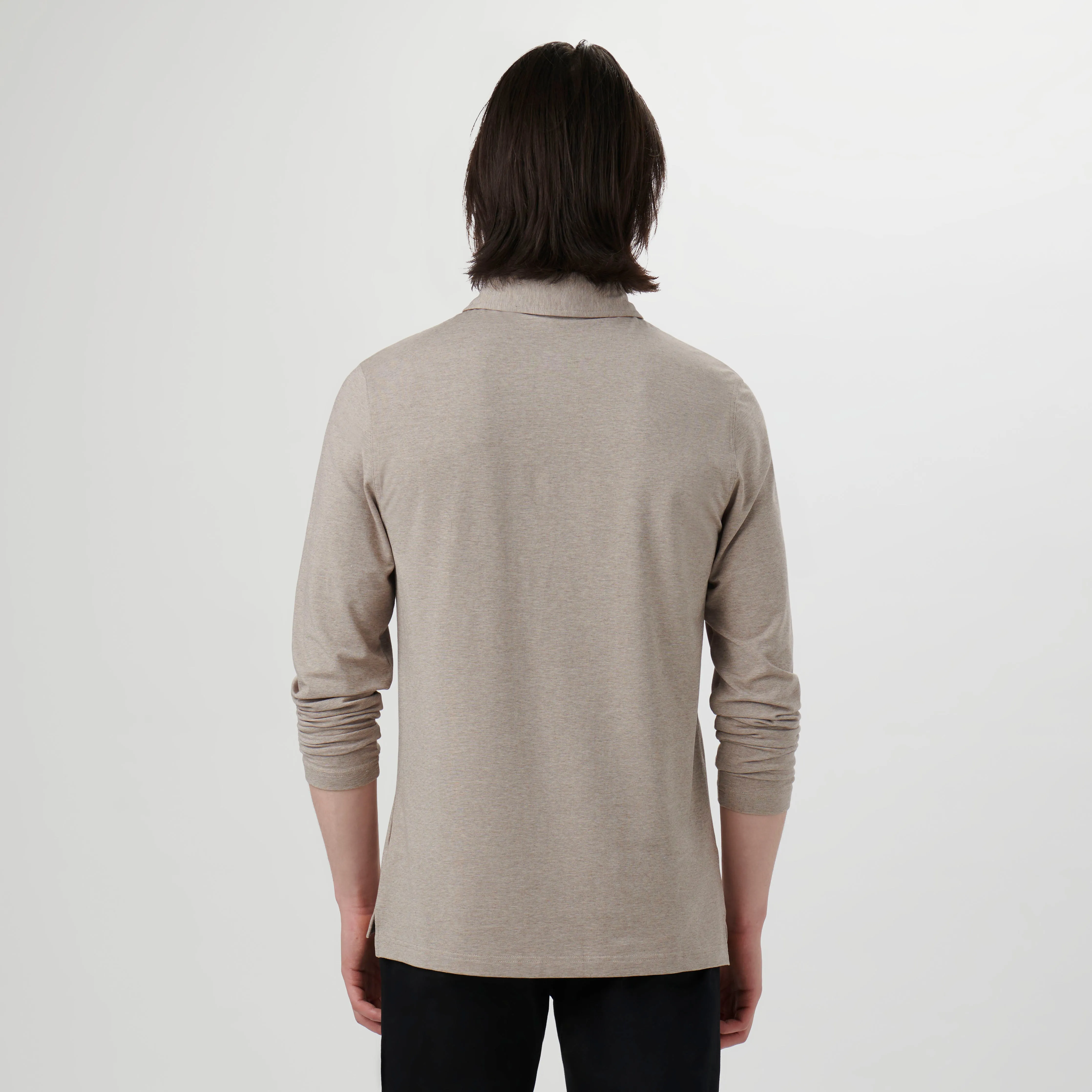 Long-sleeved Polo Shirt