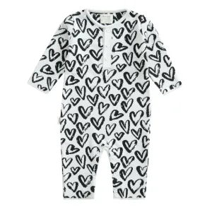 LOVE knitted 0 cotton romper