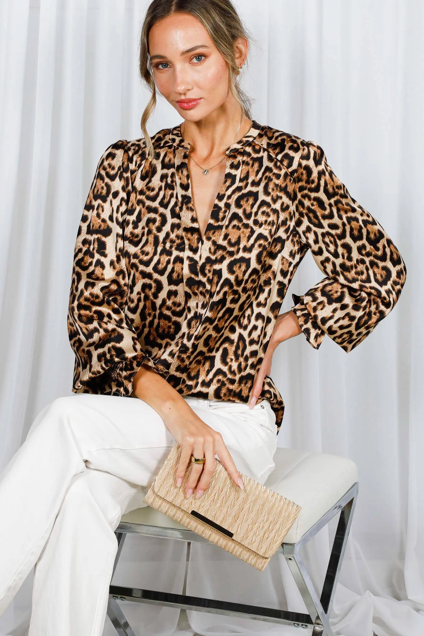 Lovely Leopard Blouse