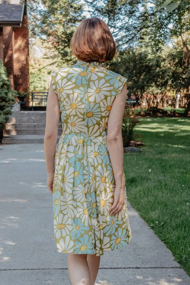 Lucille Dress Pear Flowers