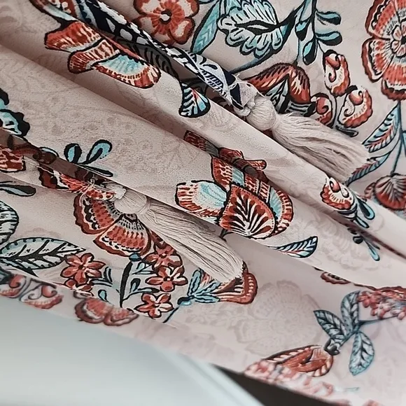 Lulu's Wings of Fancy Blush Pink Floral Print Maxi Dress