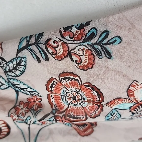 Lulu's Wings of Fancy Blush Pink Floral Print Maxi Dress