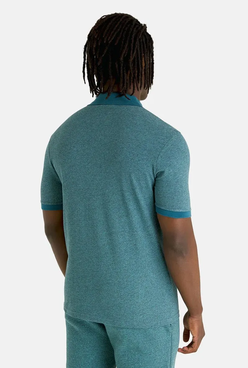LYLE AND SCOTT VINTAGE MARL POLO SHIRT