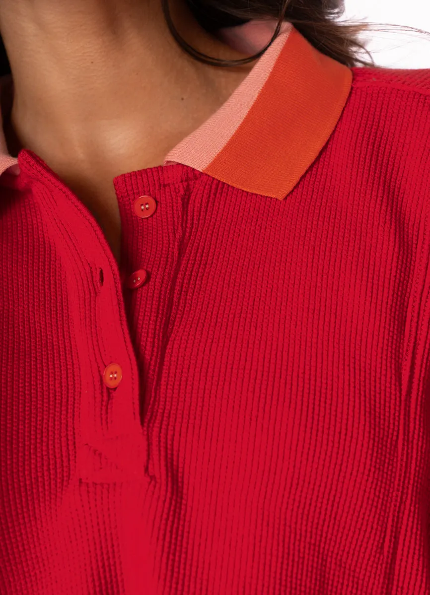 Maaji Apple Red Solene  Shirt