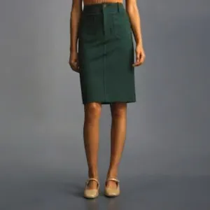 Maeve by Anthropologie High Rise Ponte Stretch Retro Pin-up Pencil Skirt XS