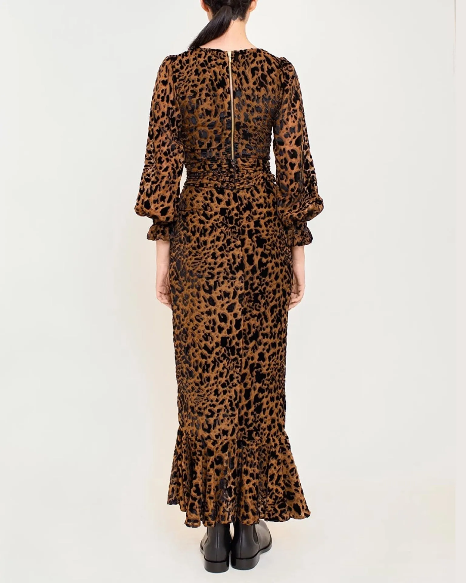 Mahagony Skirt Leopard