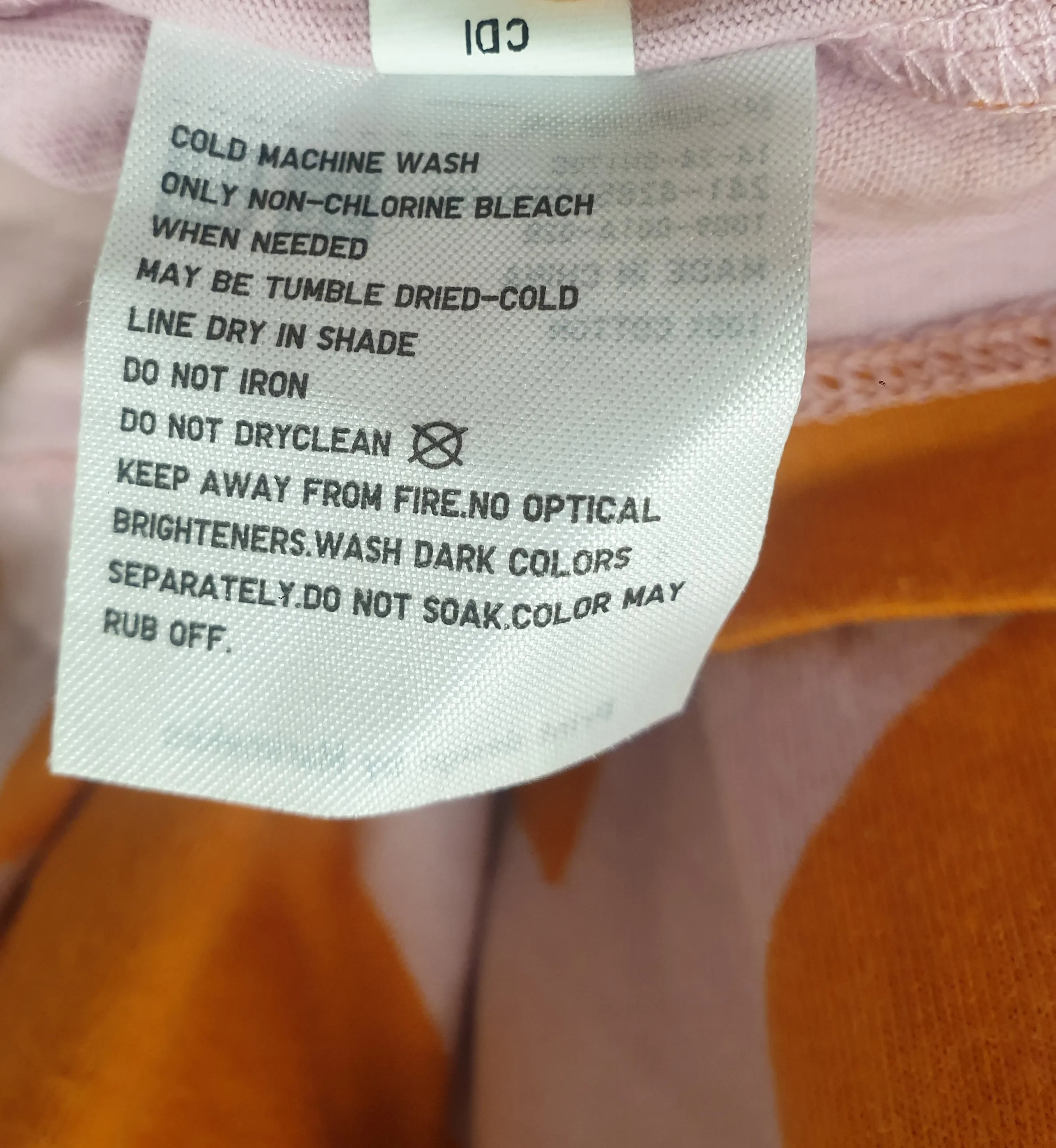 Marimekko   Uniqlo pink and orange print top size S