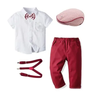 Maroon Boys Clothing Set