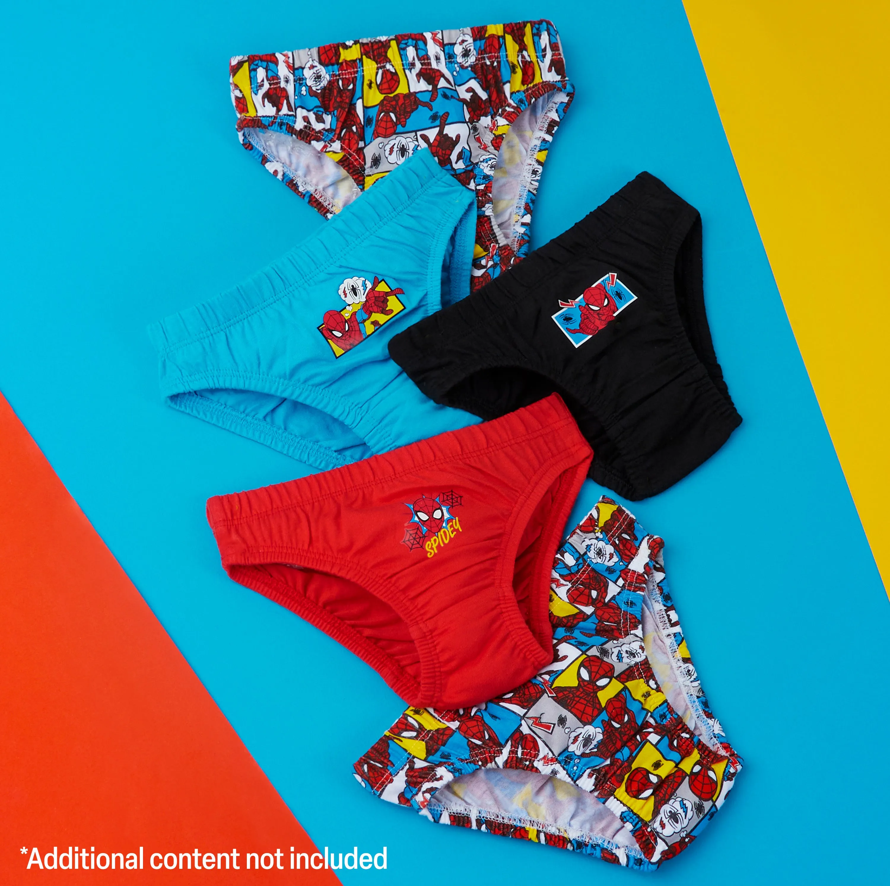 Marvel Boys Briefs Underwear, Comfy Breathable Pants for Kids - Pack of 5