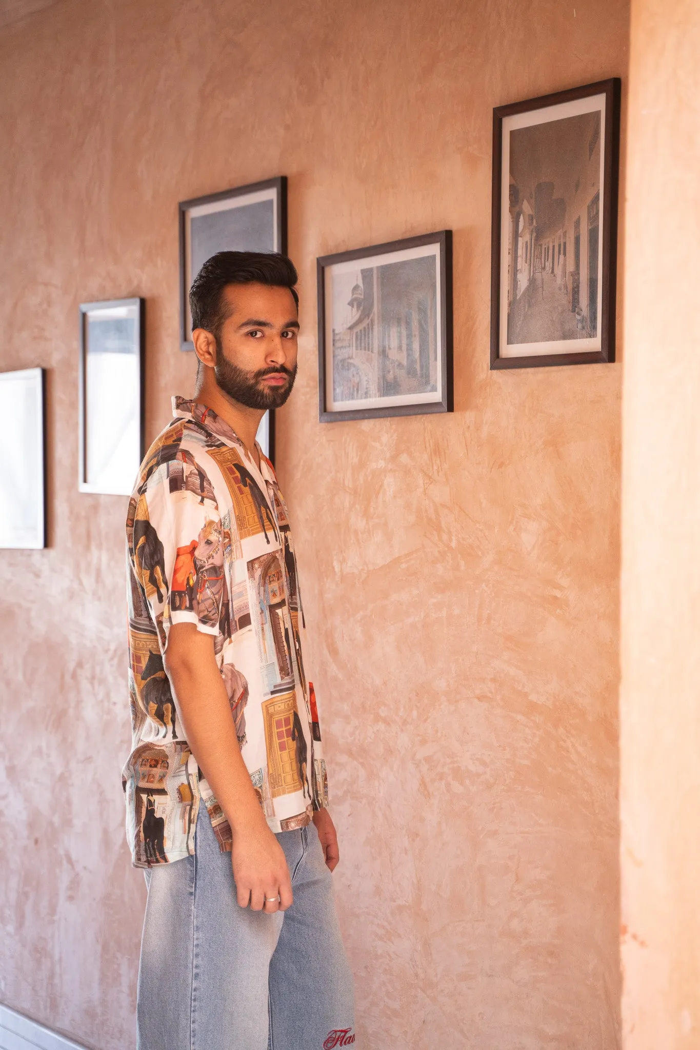 Marwari War Horse Oversize Shirt