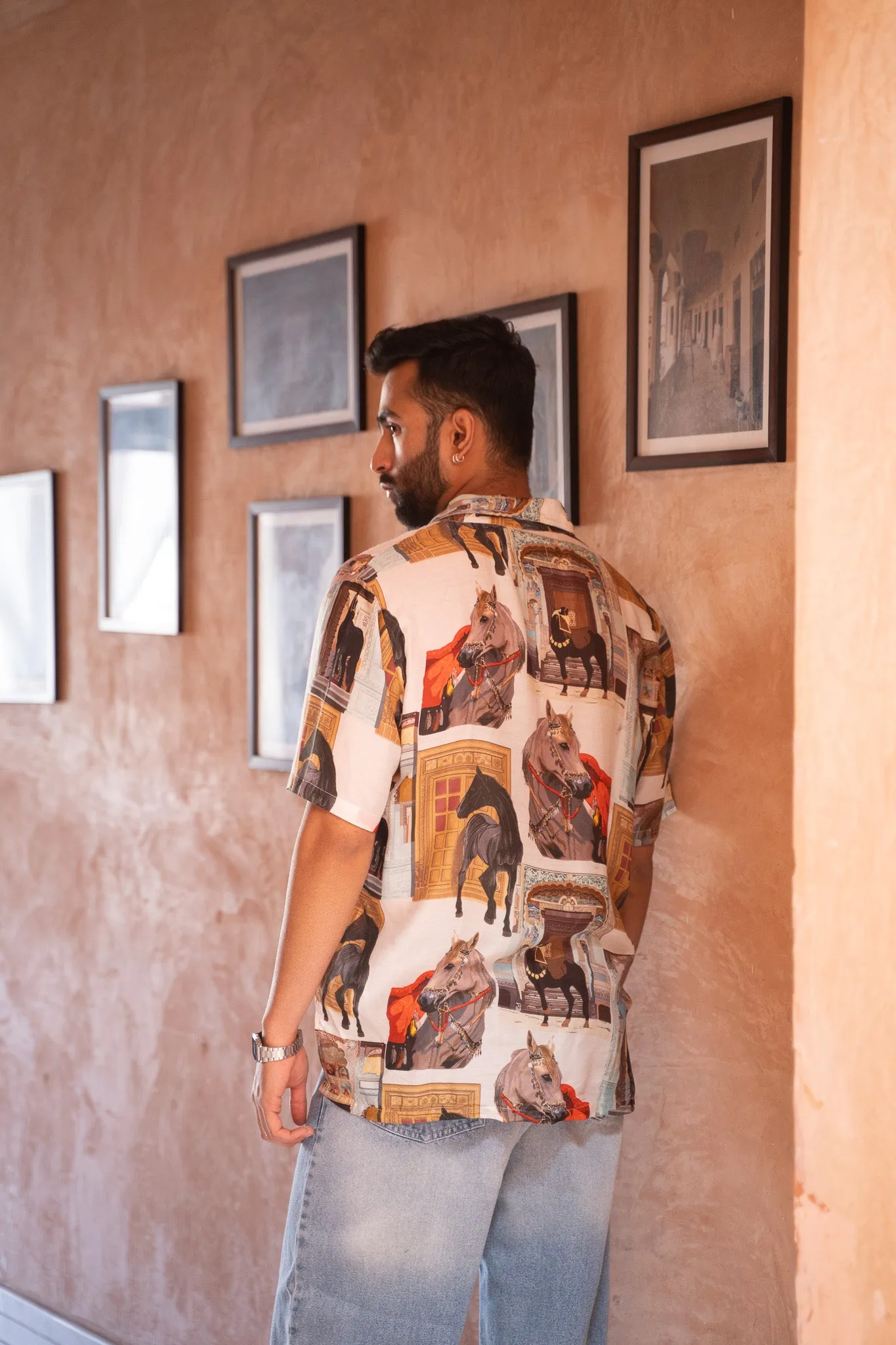 Marwari War Horse Oversize Shirt