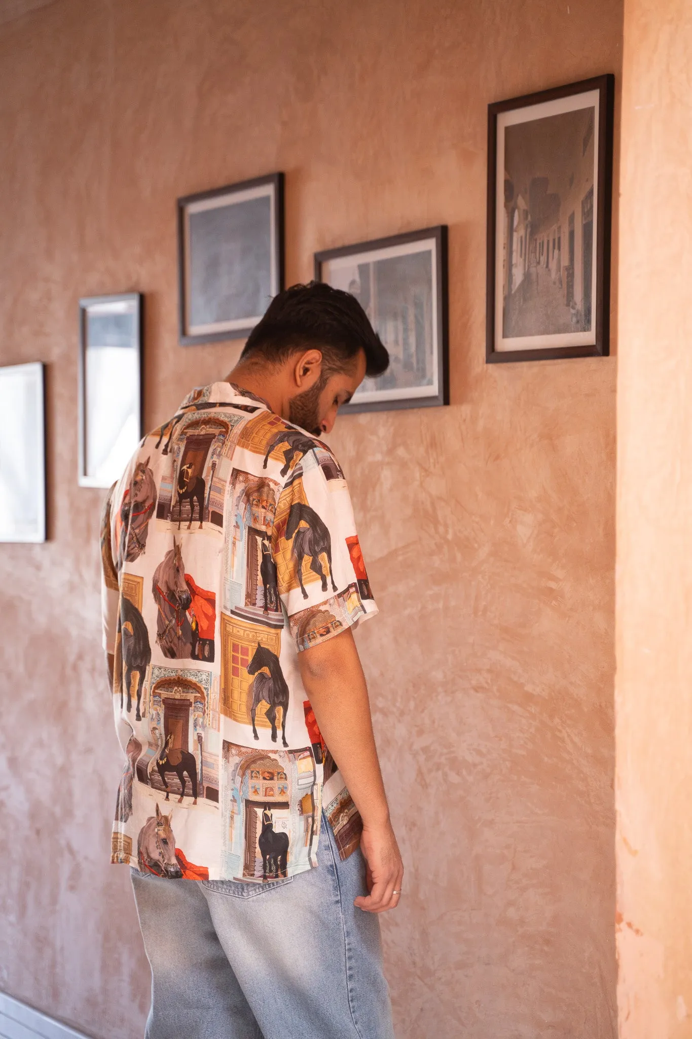 Marwari War Horse Oversize Shirt