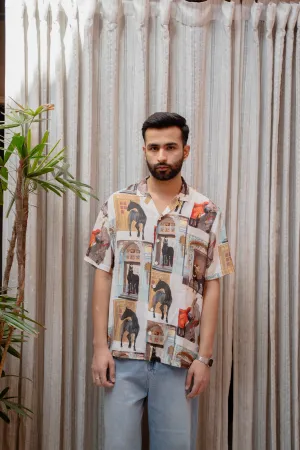 Marwari War Horse Oversize Shirt