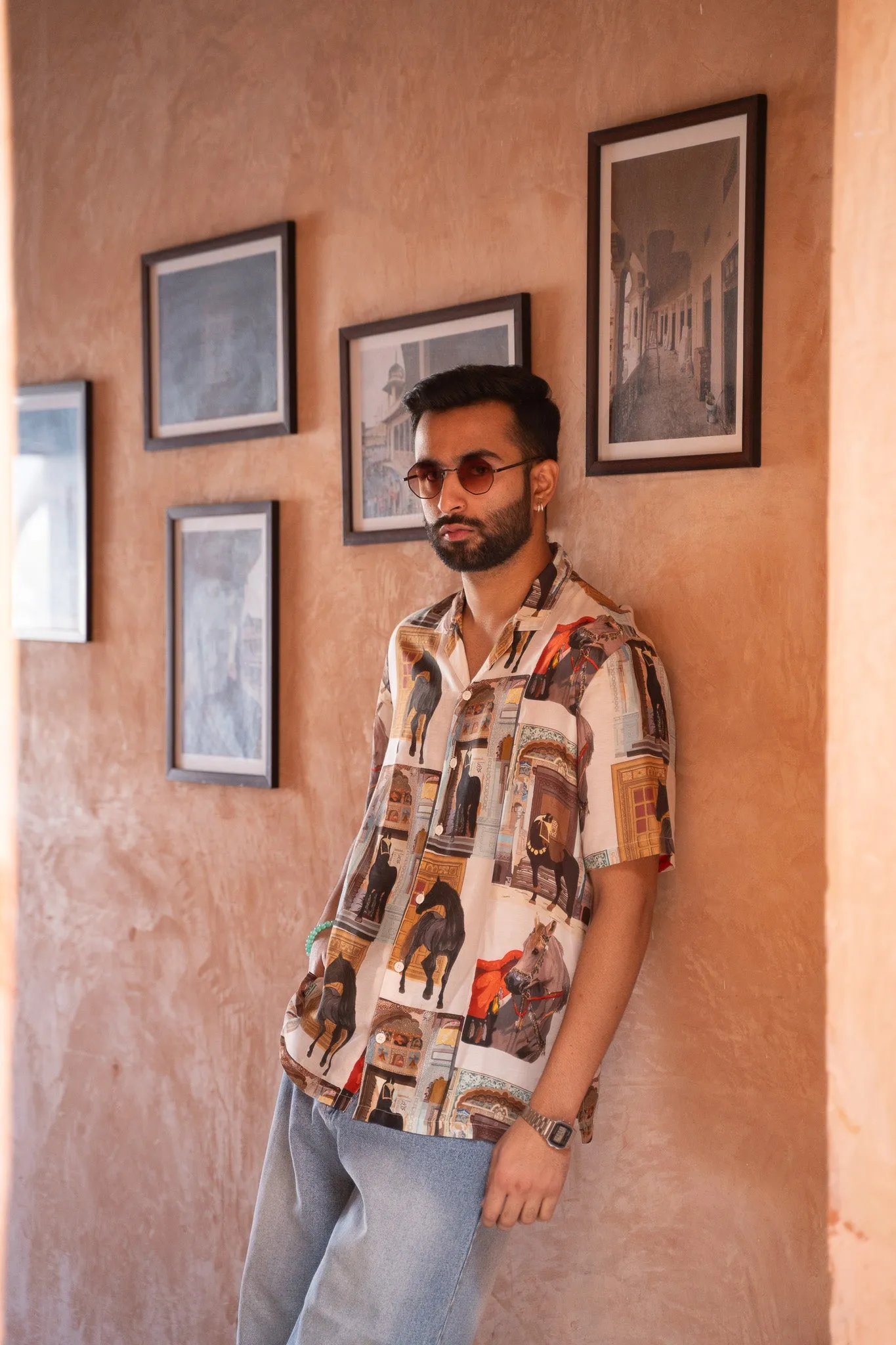 Marwari War Horse Oversize Shirt
