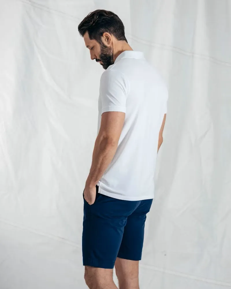 Mav Tec Polo Blu - White