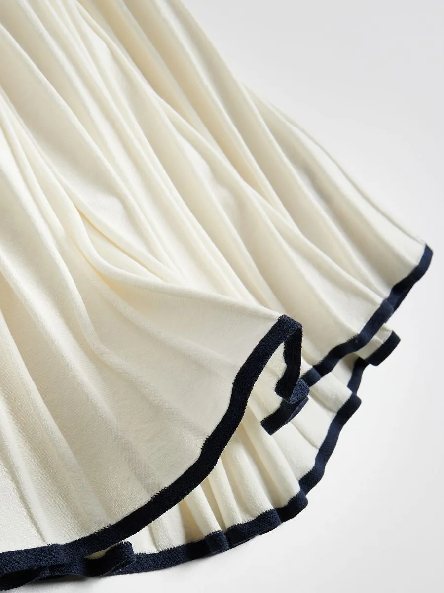 Maxi jersey skirt