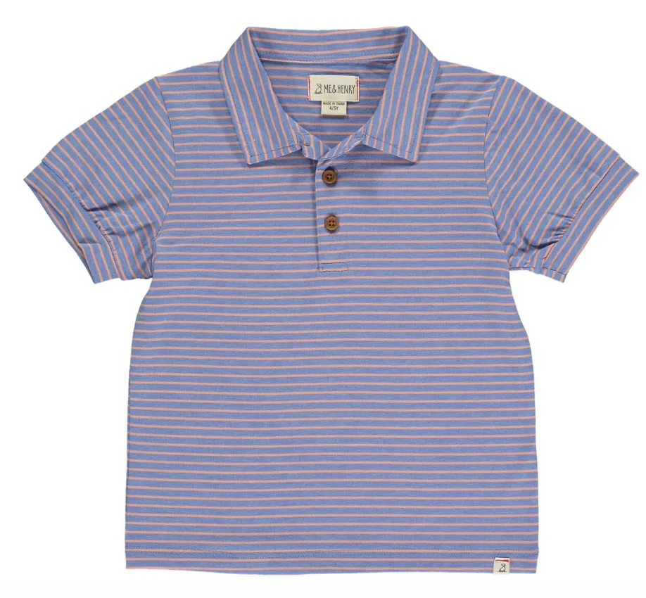 Me and Henry UK Flagstaff Polo Shirt Royal