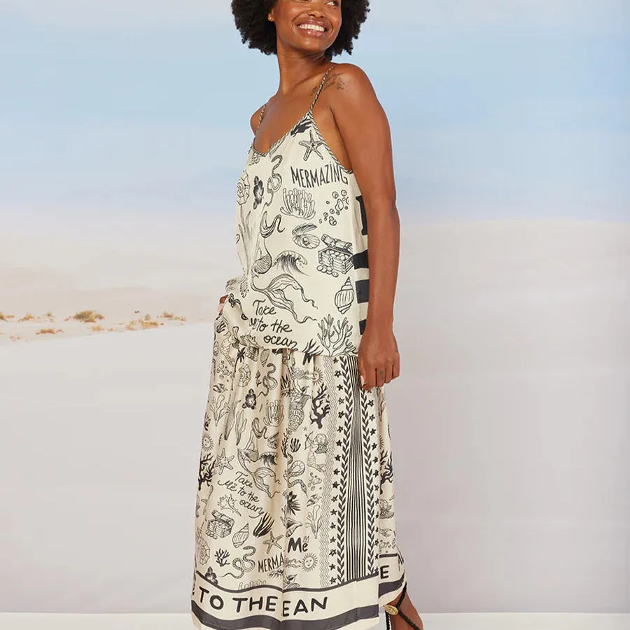 ME369 Elizabeth Mermaid Skirt