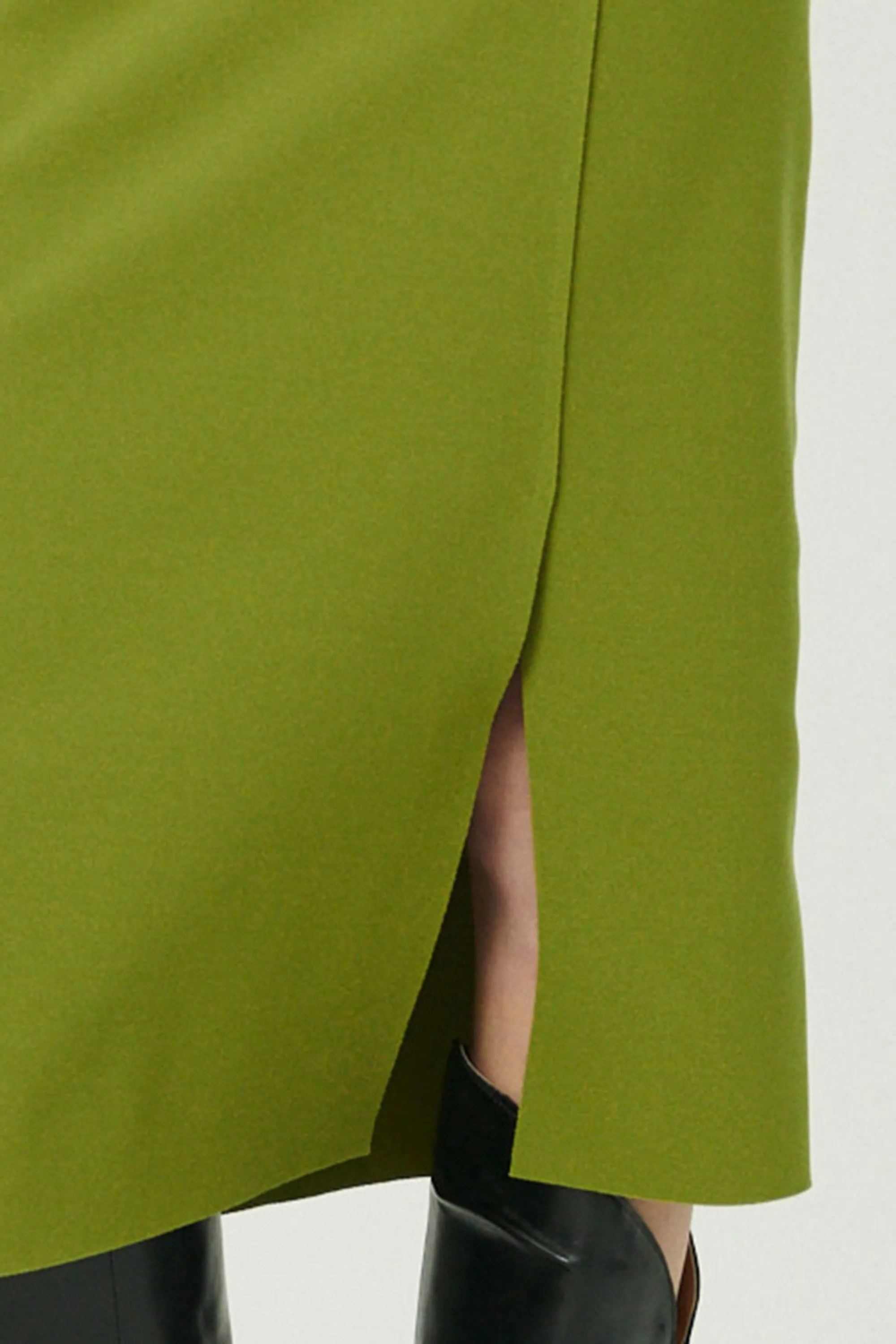 Melissa Slit Front Stretch Skirt