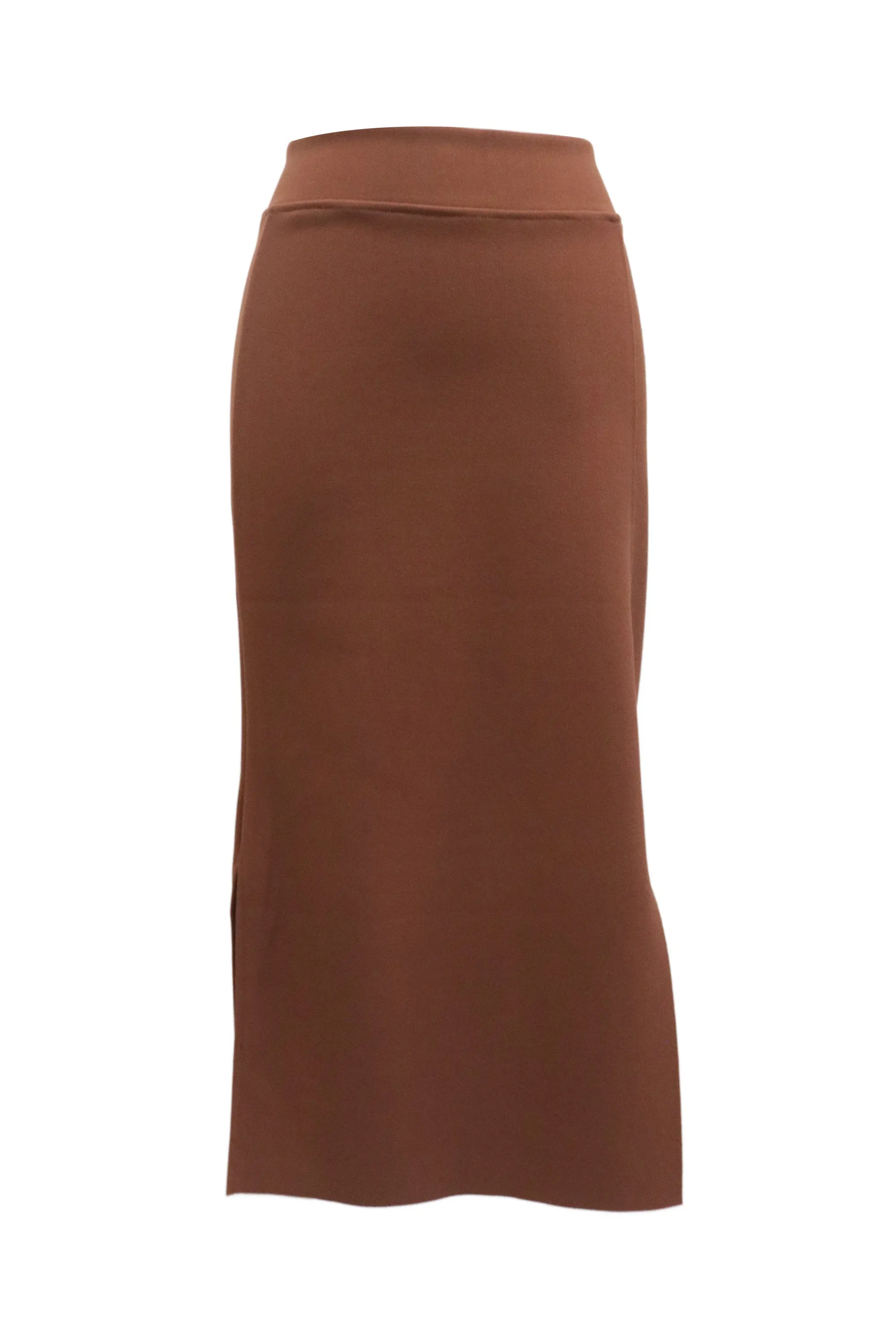 Melissa Slit Front Stretch Skirt