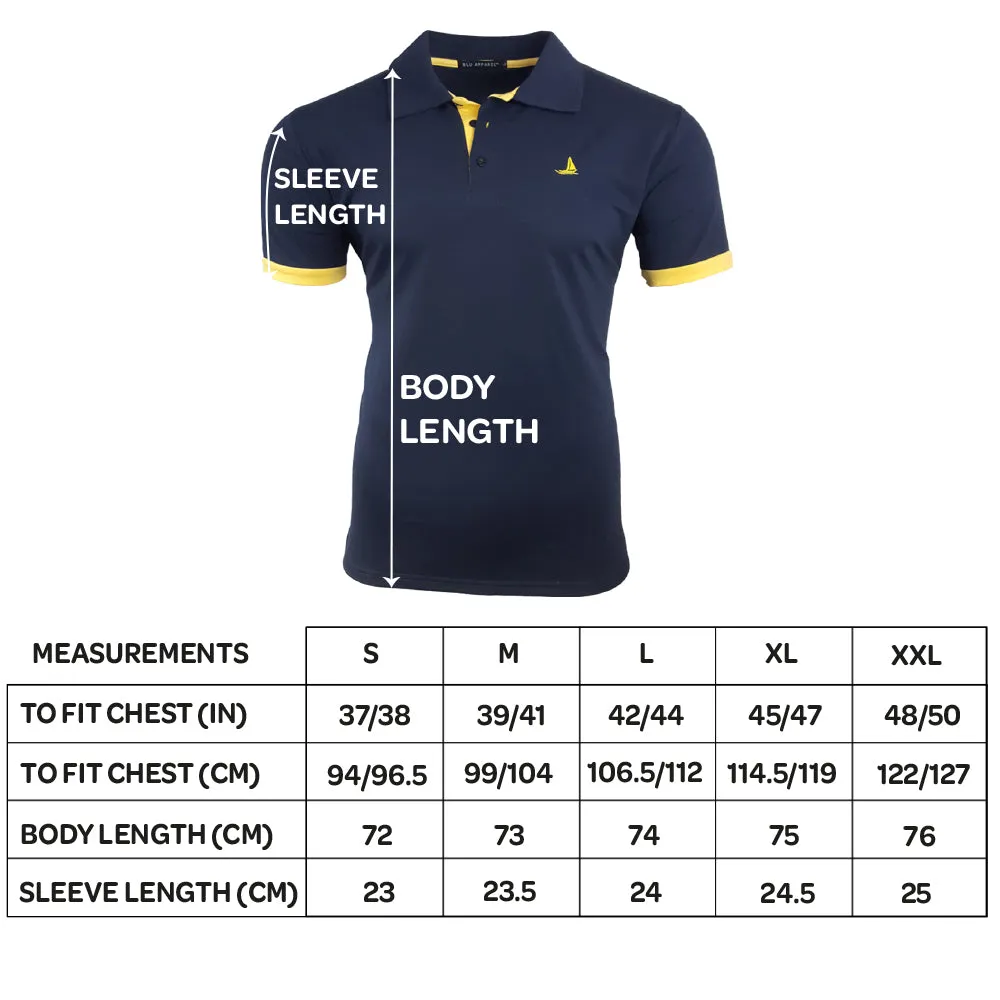 Men's 2 Pack Short Sleeve Polos - Black / Grey