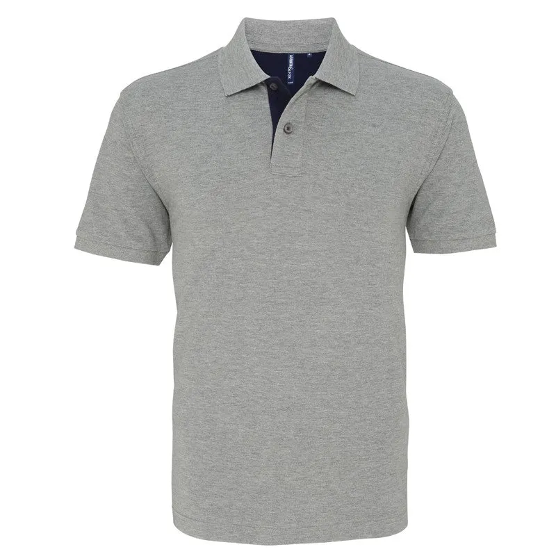 Mens classic fit - contrast polo, Personalised Gift