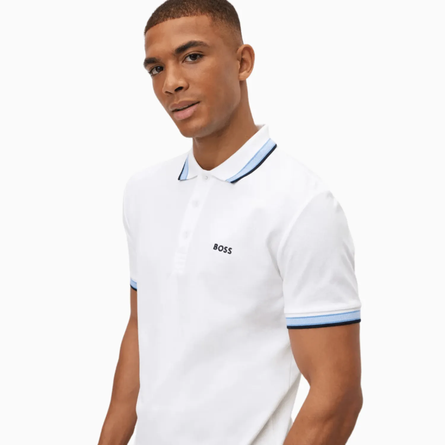Men's Cotton Polo Shirt With Logo