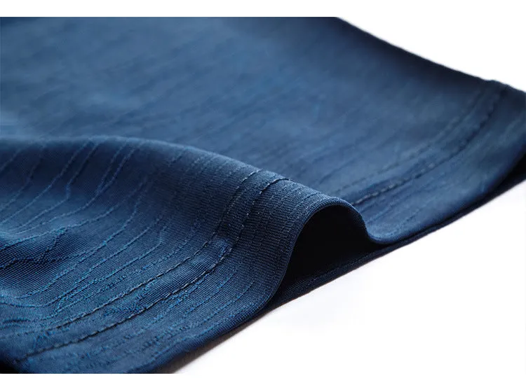 Men's Mulberry Silk Polo Shirt | Luxury Ice Silk Summer Polo