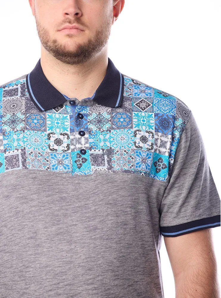 Men's short sleeve polo