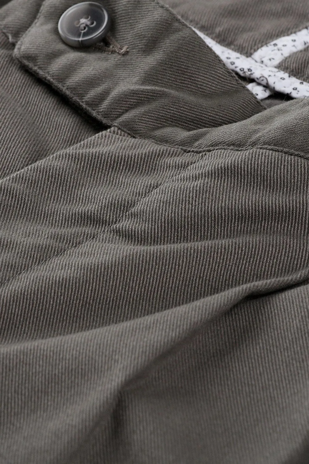 Mens Slate Grey Pleated Pants