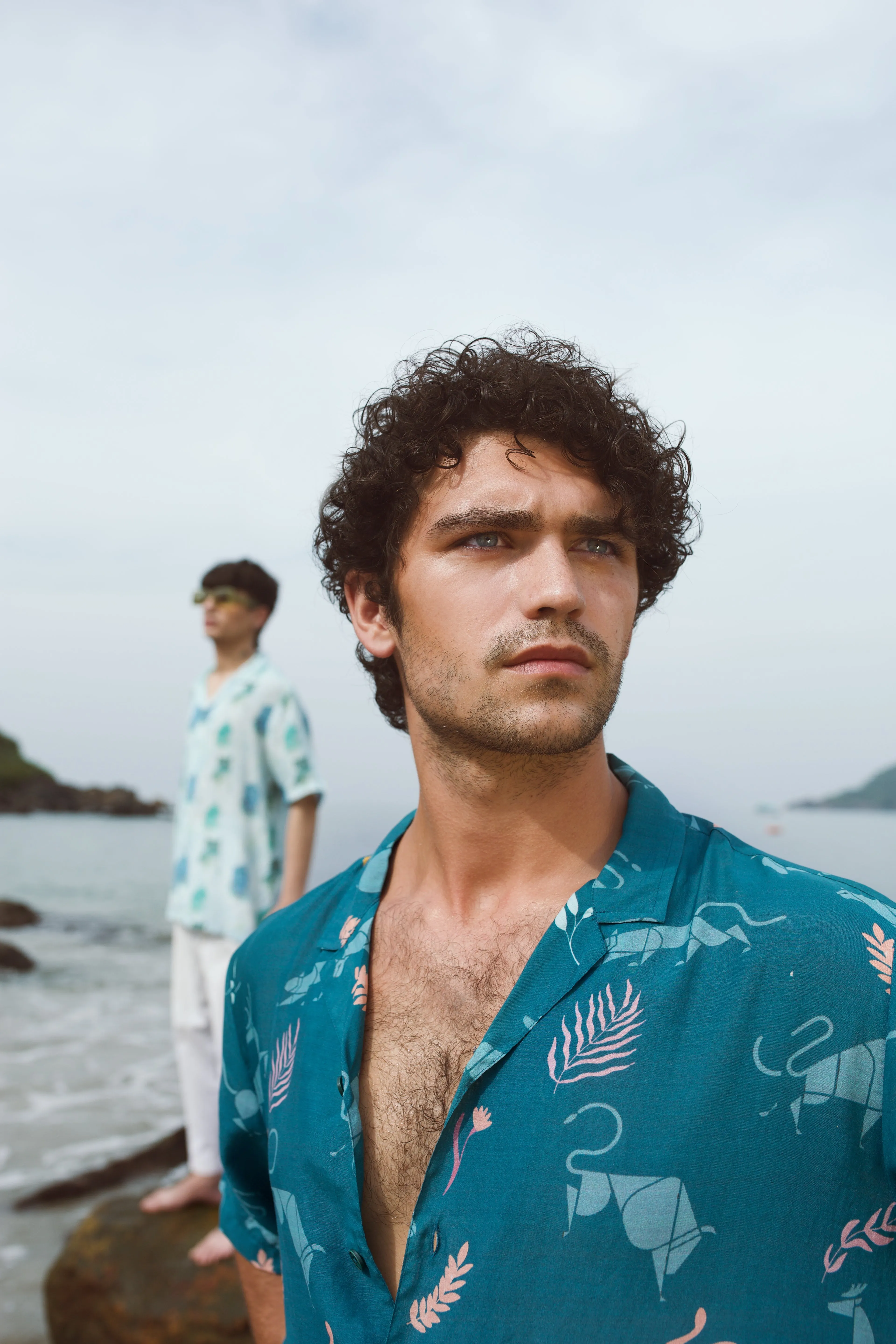 Mexican Blue Oversize Shirt