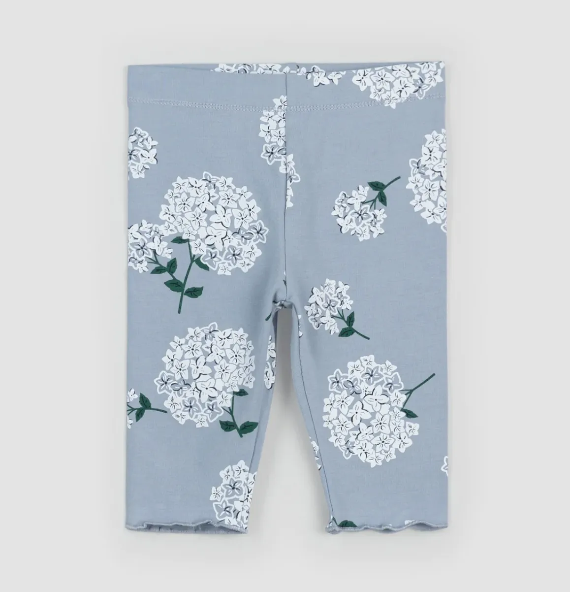 Miles the Label Hydrangea Capri Legging Ashley Blue