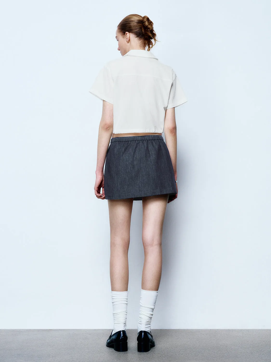 Mini Denim Skirts