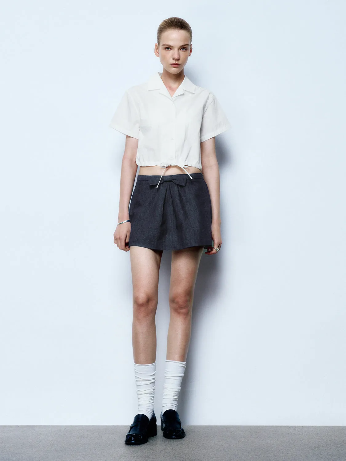 Mini Denim Skirts