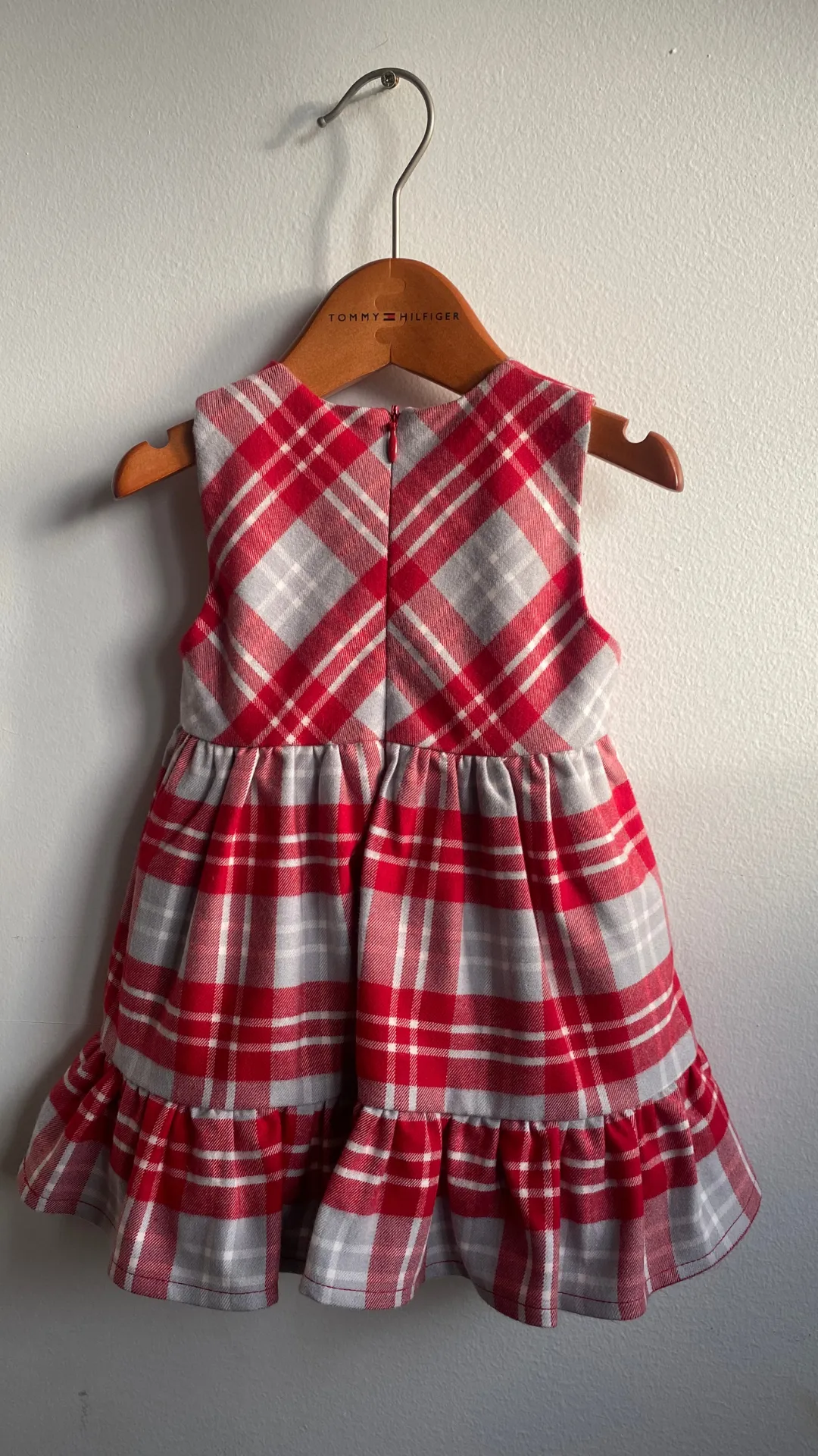 MINIBANDA - TARTAN DRESS - RED