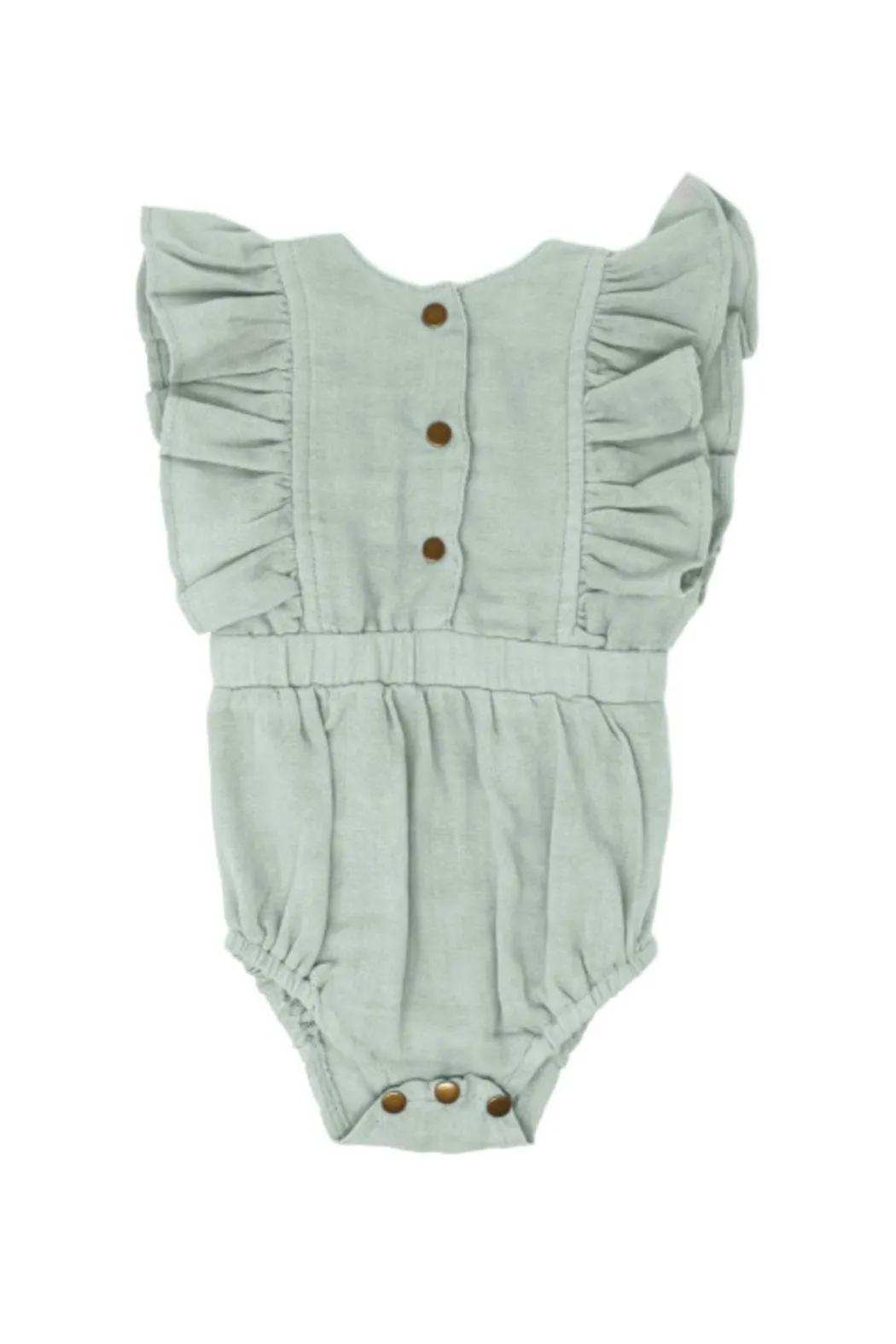 Mint Ruffle Bodysuit