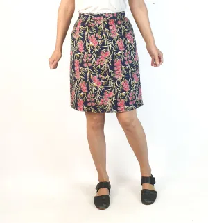 Miranda Murphy bottle brush and bee print skirt size 8