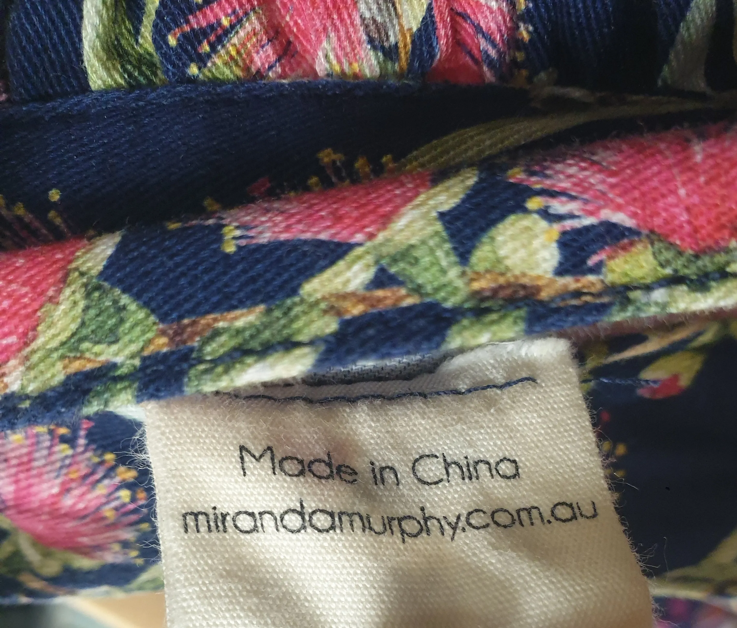 Miranda Murphy bottle brush and bee print skirt size 8