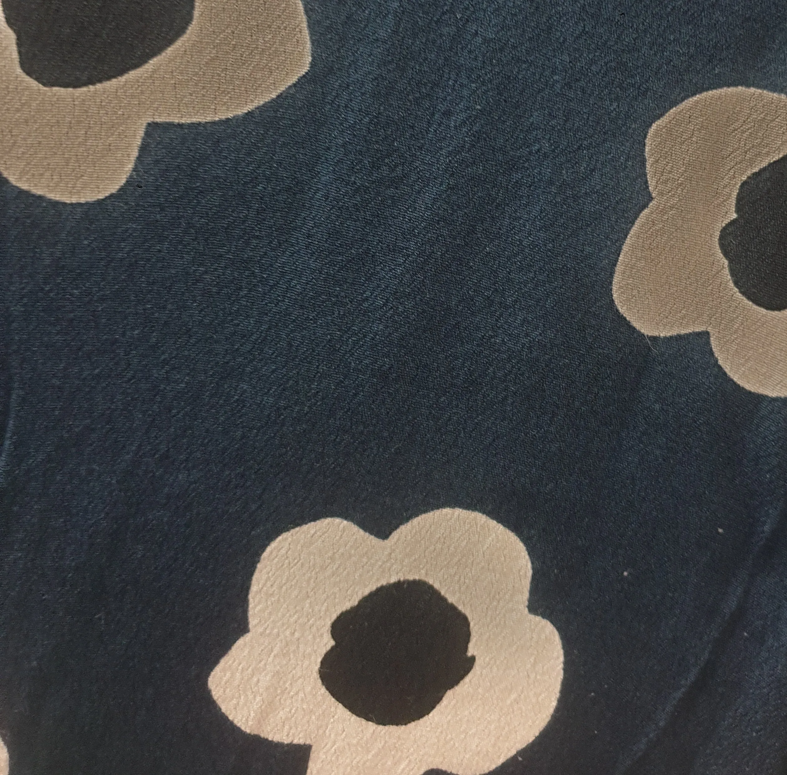 Mister Zimi navy top with white flower print size 10