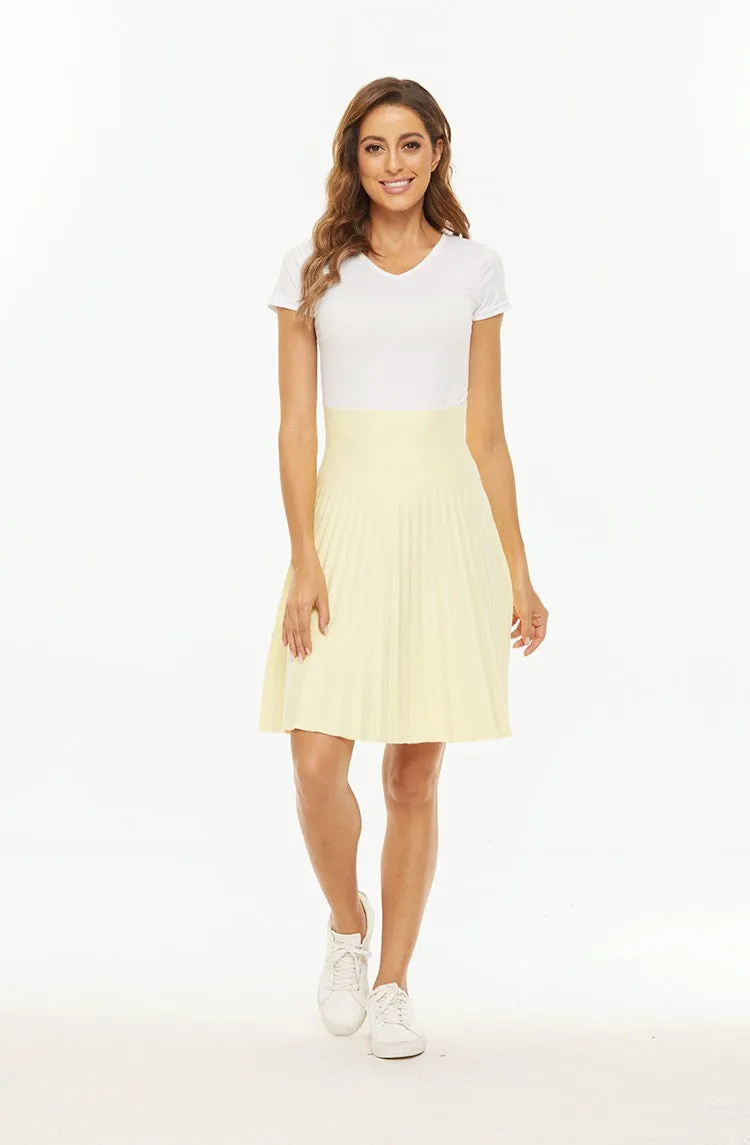 MM YEAR ROUND PLEATED - CREAM