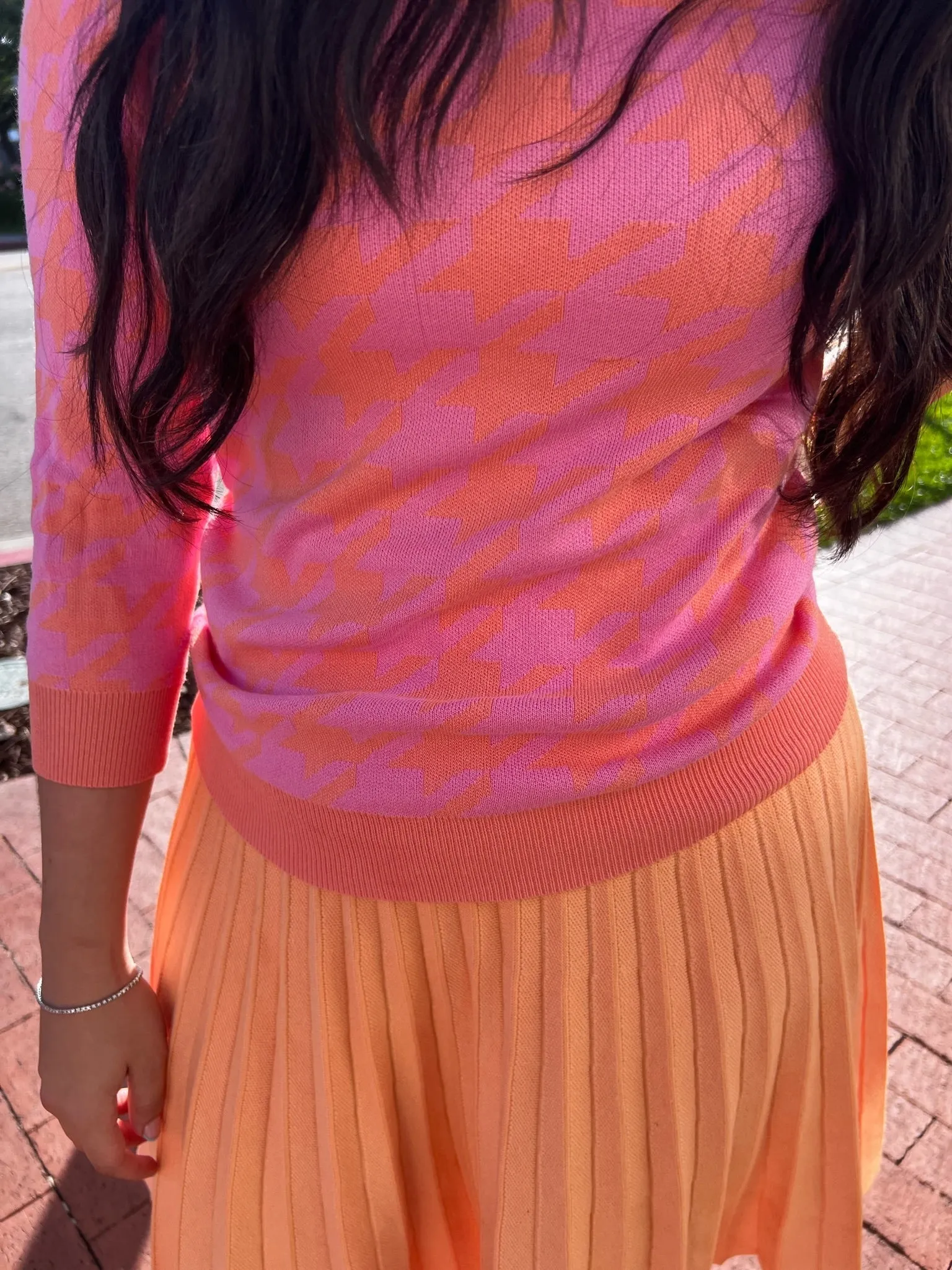 MM YEAR ROUND PLEATED - PASTEL ORANGE