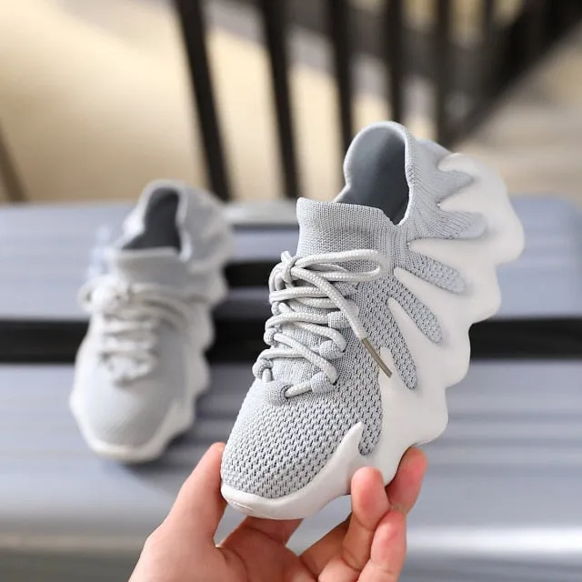 MOF Kids shoes new style boys girls cloud sneakers toddler little big kids trainers children fashion kicks