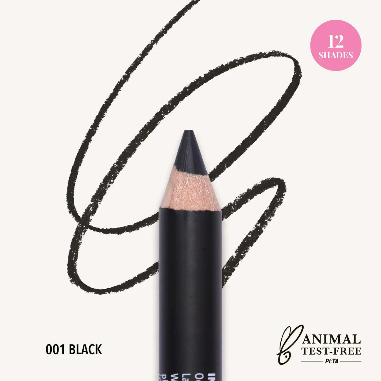 Moira Cosmetics  Eye Exposure Pencil (001, Black)