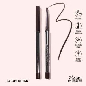 Moira Cosmetics Statement Gel Liner (004, Dark Brown)