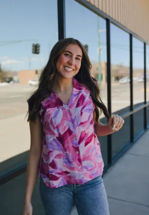 Molly Bracken Pink Poema Top