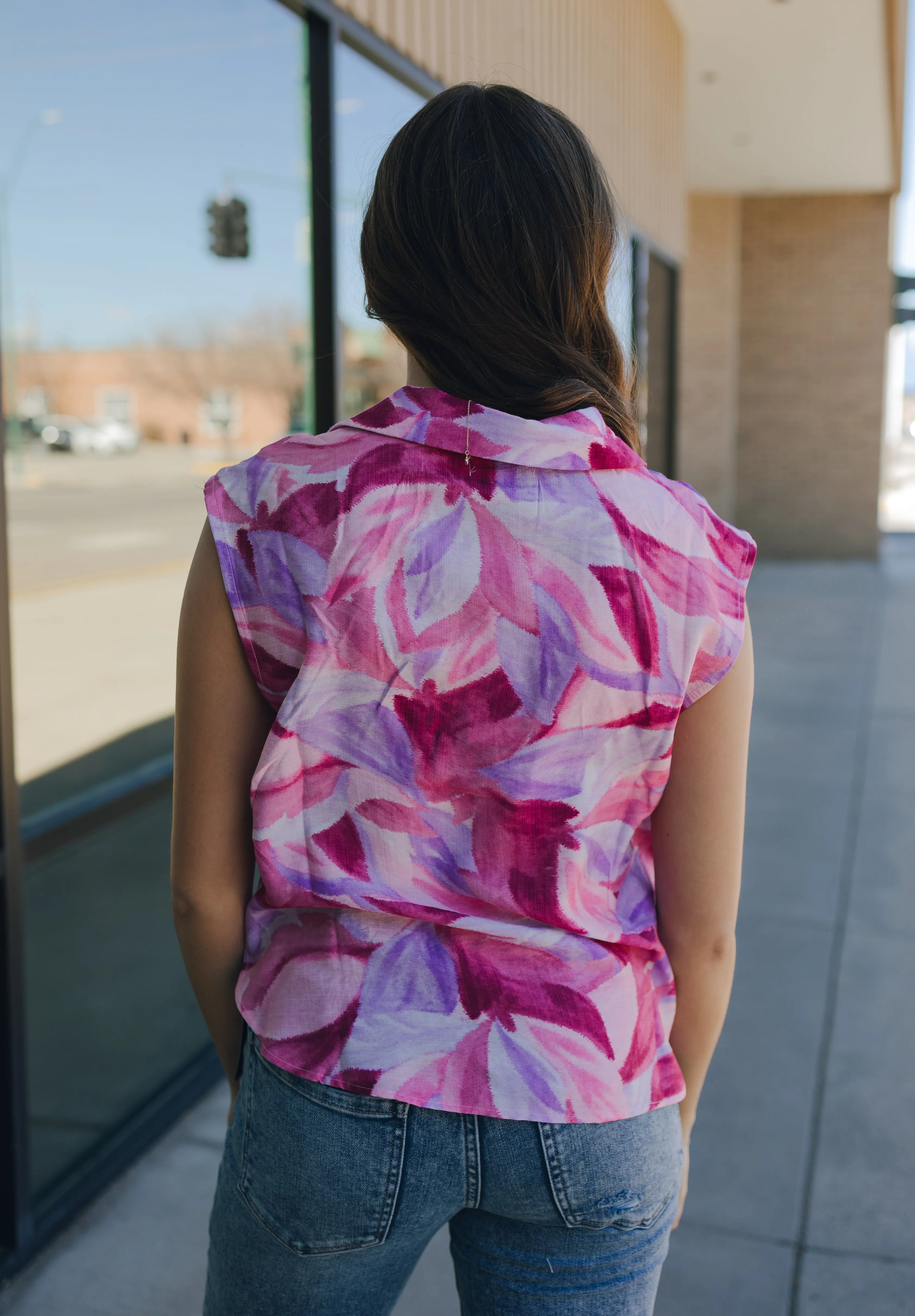 Molly Bracken Pink Poema Top